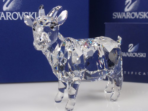 Swarovski crystal goat mib - crystal,