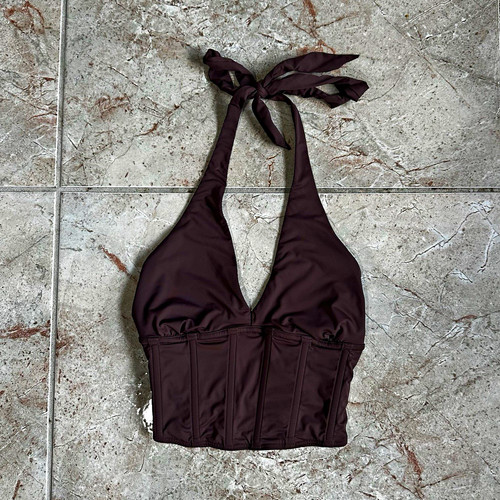 Gilly hicks brown solid - brown, halter