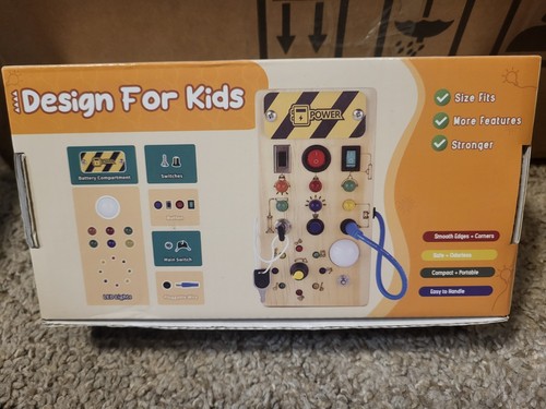 Montessori toddler busy board - toddler,