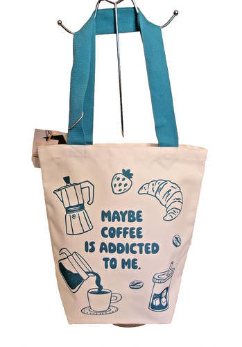 Tote bag coffee theme - tote,