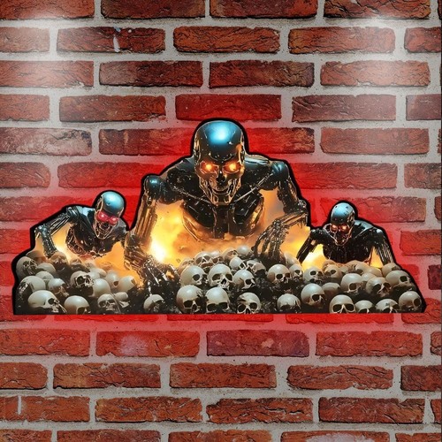 Terminator pinball topper - pinball,