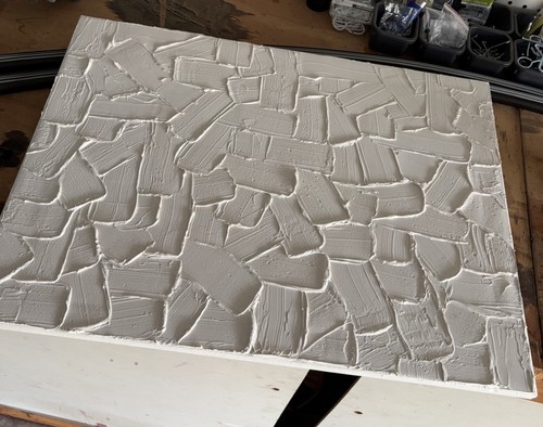 White modern canvas - 3d,