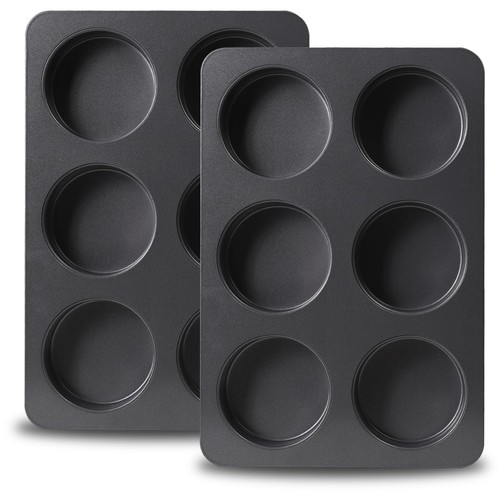 2pcs english muffin pans 6 - 2pcs, pans,