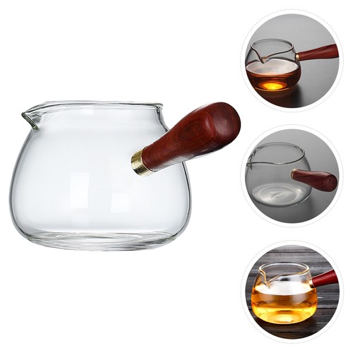 Glass teapot kettle with loose - teapot,