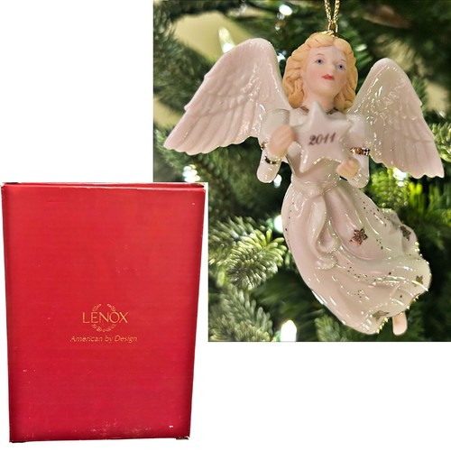 Lenox christmas angel ornament - angel,