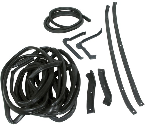 Corvette body weatherstrip - body,