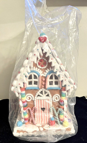 Gingerbread claydough lighted - claydough,