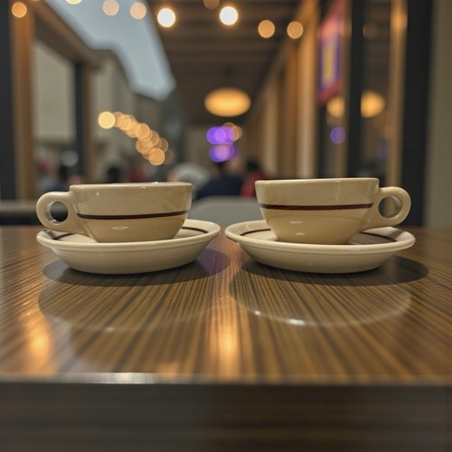Vintage buffalo china - buffalo, cafe