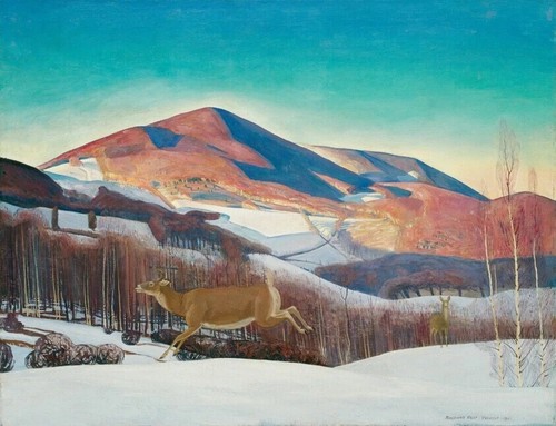 Mount equinox winter - mount, 1921