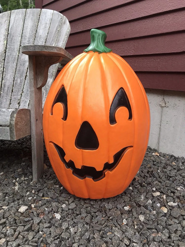 Blow mold halloween pumpkin - blow,