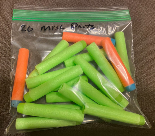 Miscellaneous nerf darts - 20,