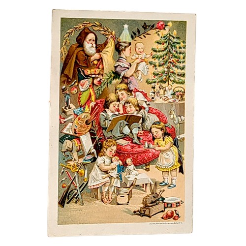 1880s antique santa - 1880s, christmas