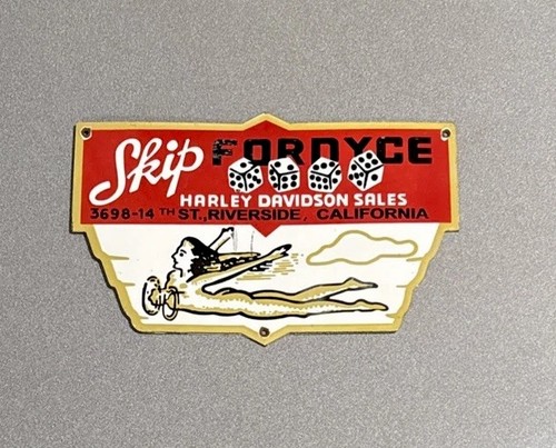 Vintage harley davidson - 12”,