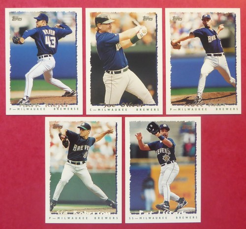 1995 topps traded milwaukee - -,