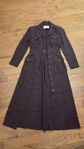 Burgundy omo norma kamali maxi - omo,