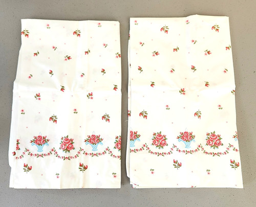 Pair vintage cotton - of,