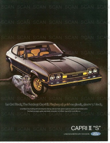1976 mercury capri - ii, vintage