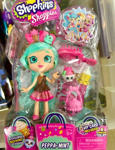 Shopkins shoppies peppa mint - peppa,