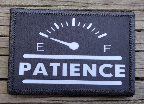 Out patience morale - out,