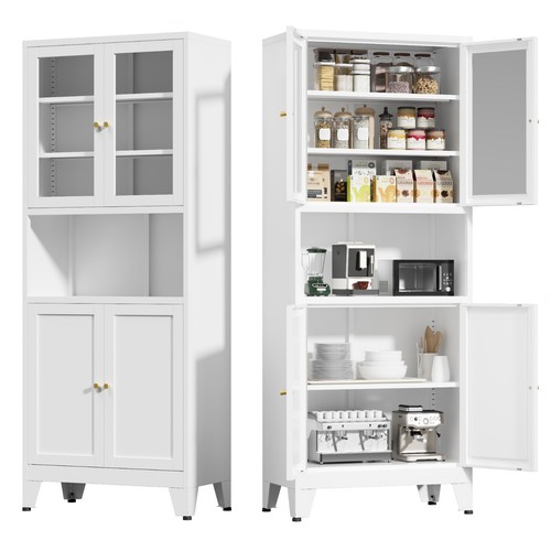 Elegant tall modern pantry - tall,