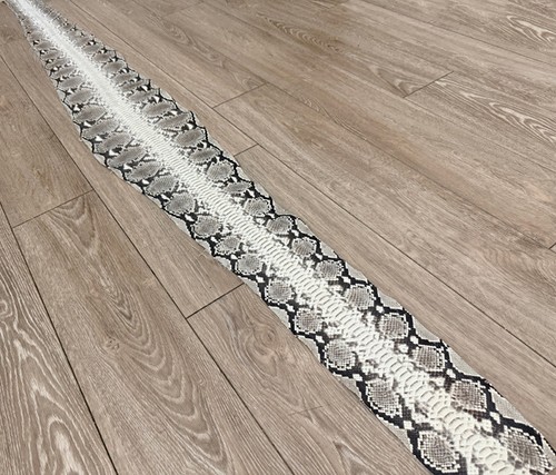 Long natural genuine python - genuine,