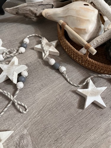 Rustic wooden star - wooden,