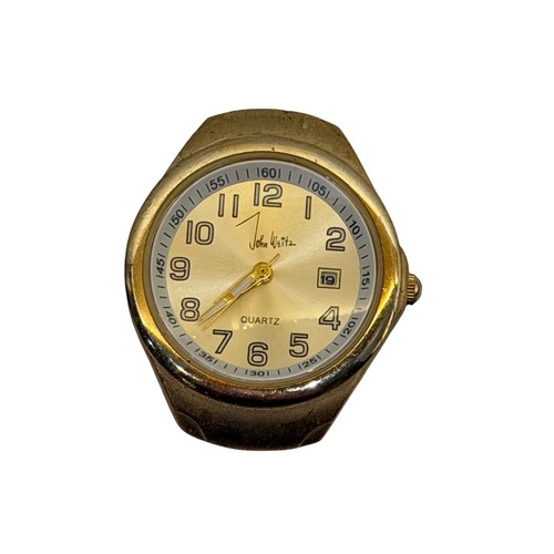 John weitz quartz watch gold - watch,