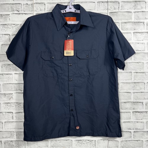 Red kap work shirt - red,