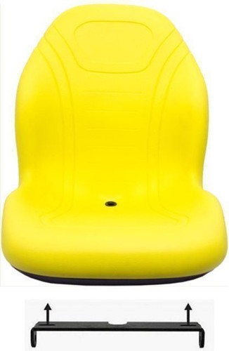 John deere yellow seat - john,