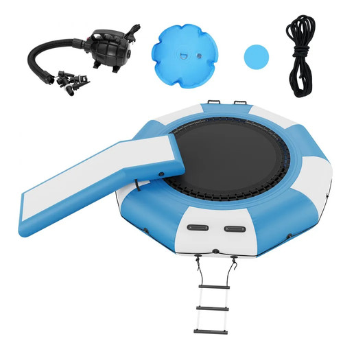 10ft round water trampoline - round,