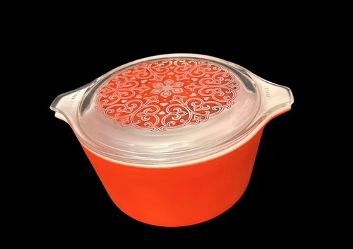 Vintage pyrex red celtic - vintage,
