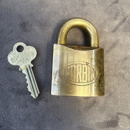 Antique vtg brass corbin - antique,