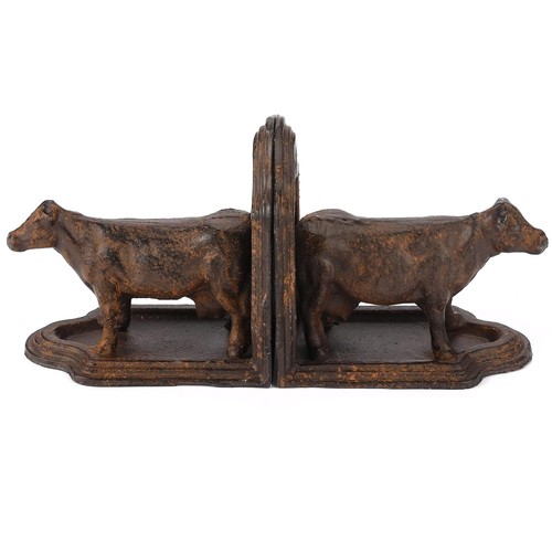 Cow bookends decorative - cow,