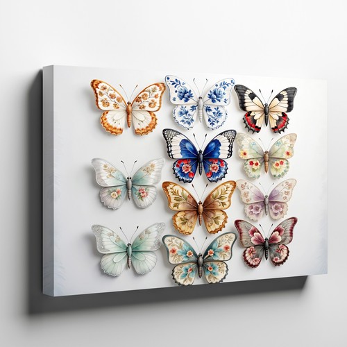 Set decorative butterfly - of, 10