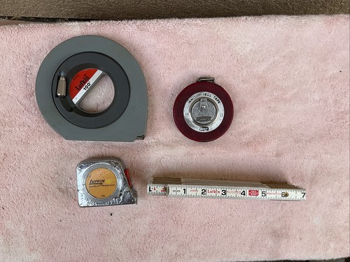 Lot vintage lufkin usa - of,