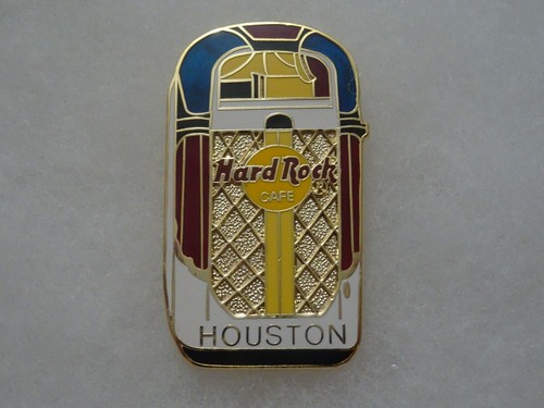 Hard rock cafe pin - hard, houston