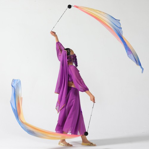 Silk veil poi - veil,