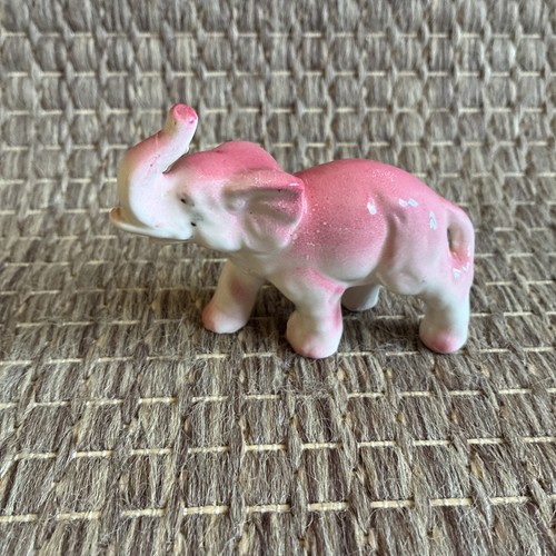 Vtg pink white ceramic - vtg,
