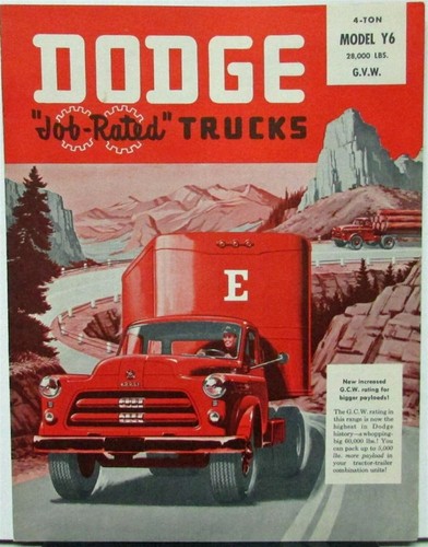 1954 dodge truck model - truck,