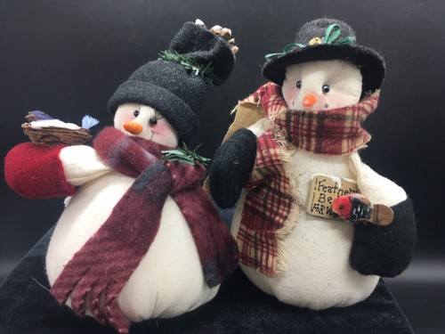Christmas cloth snowman - , snow