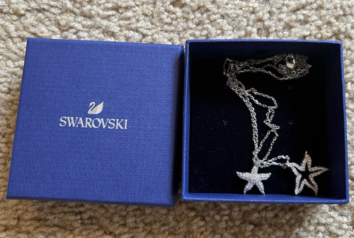 Swarovski crystal starfish - crystal,