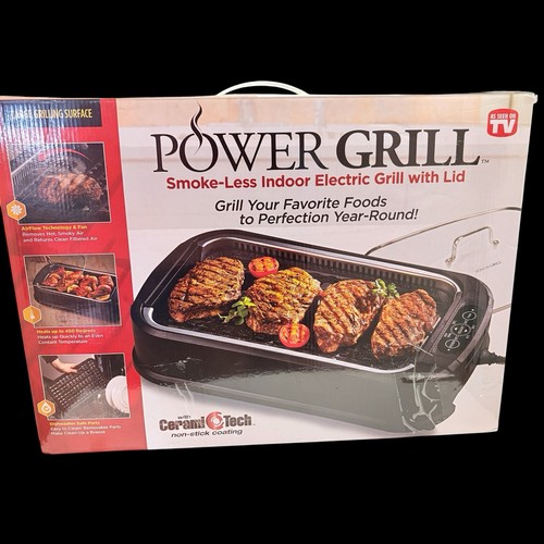 Power smokeless grill model - grill,