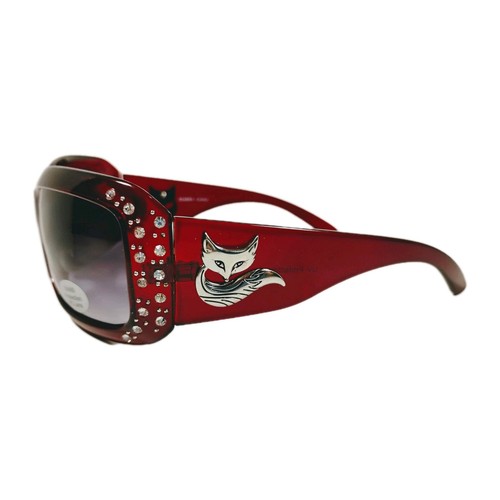 Rhinestone fox embellished - &fox,