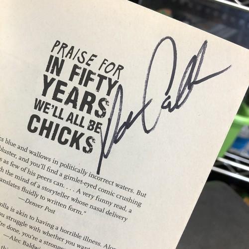 Adam carolla signed book - adam, in