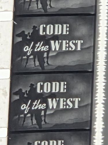 16mm code the west short - the,