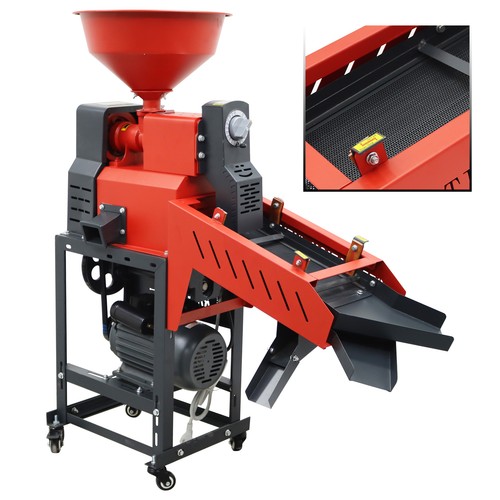 Electric rice milling machine - electric,