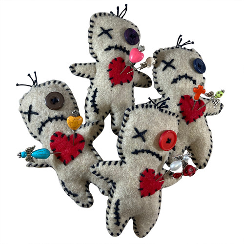 Voodoo doll with - voodoo,