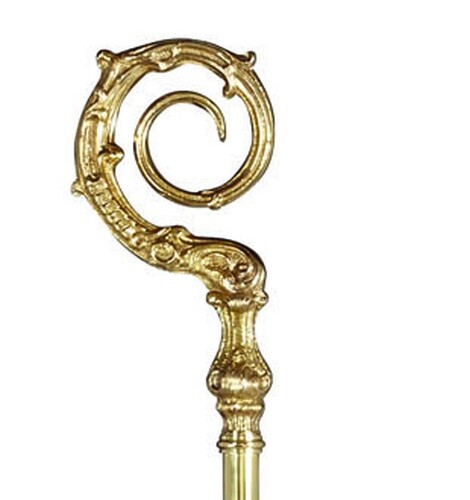 Traditional brass bishop s - 71",