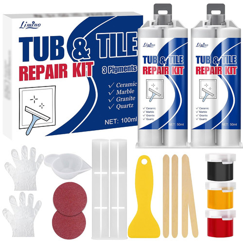 Bathtub tile repair kit - bathtub,