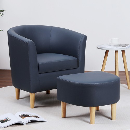 Modern faux leather couch with - modern,